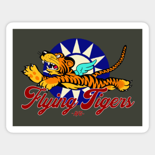 AVG Flying Tigers Logo Sticker